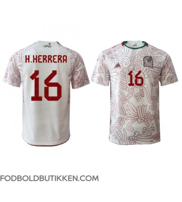Mexico Hector Herrera #16 Udebanetrøje VM 2022 Kortærmet